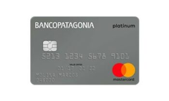 Tarjeta Patagonia Mastercard Platinum
